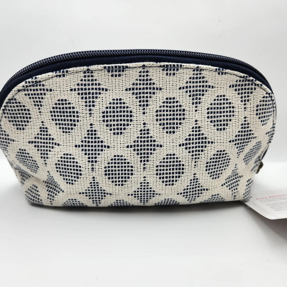Thirty-One Half Moon Pouch Cosmetic Bag